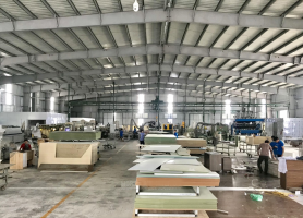 NHÀ MÁY XƯỞNG SẢN XUẤT GỖ LÁT SÀN - YÊN BÁI
