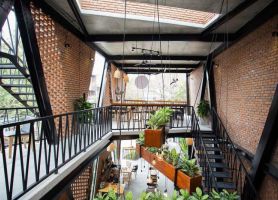QUÁN CAFE KHUNG THÉP 200M2 TẠI TIỀN GIANG