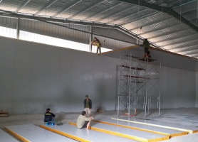 KHO XƯỞNG ĐÔNG LẠNH NHÀ THÉP TIỀN CHẾ - HẢI DƯƠNG