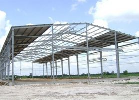 NHÀ XƯỞNG KHUNG THÉP TIỀN CHẾ TẠI CỦ CHI